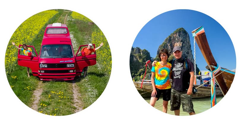 Annett und Mario von Abenteuerglobus