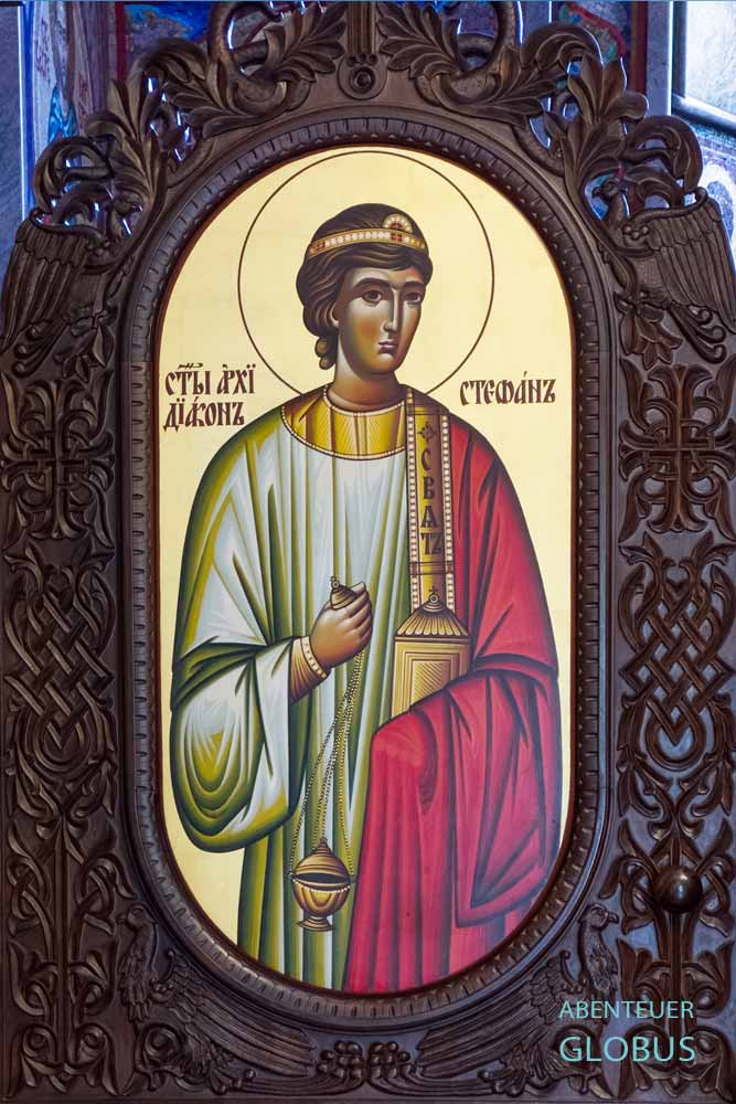 Ikone in der Christ-Erlöser-Kathedrale von Banja Luka