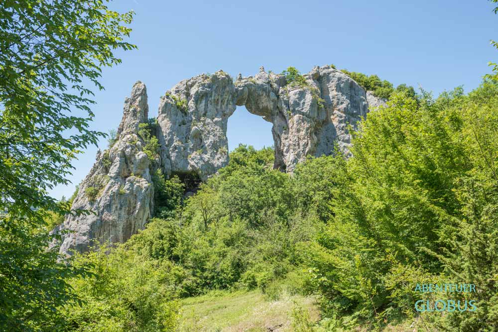 Steinbrücke Kameni Most bei Krupa na Vrbasu