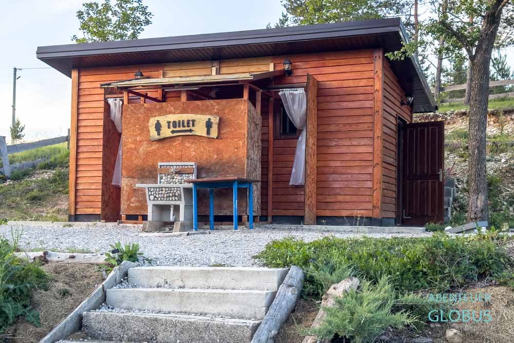 Sanitäranlagen auf dem Campingplatz Kamp Sturba