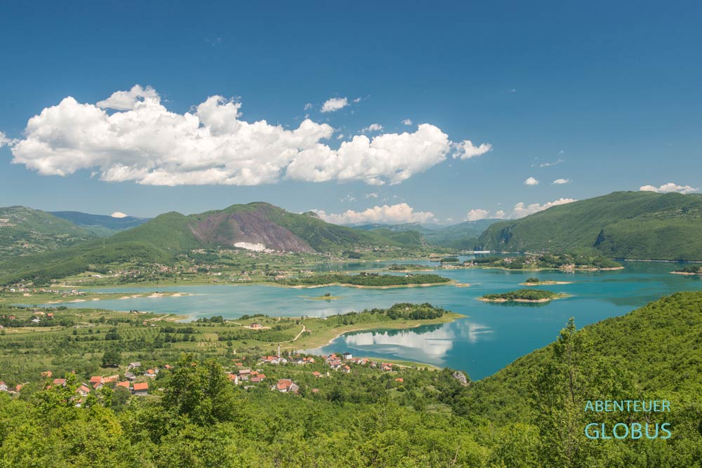 Rama-See (Ramsko Jezero) in der Gemeinde Prozor-Rama