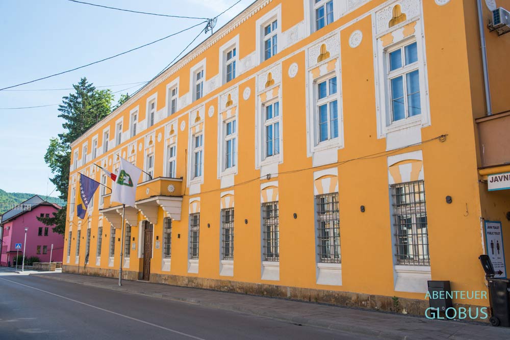 Historisches Rathaus Visoko in Bosnien und Herzegowina