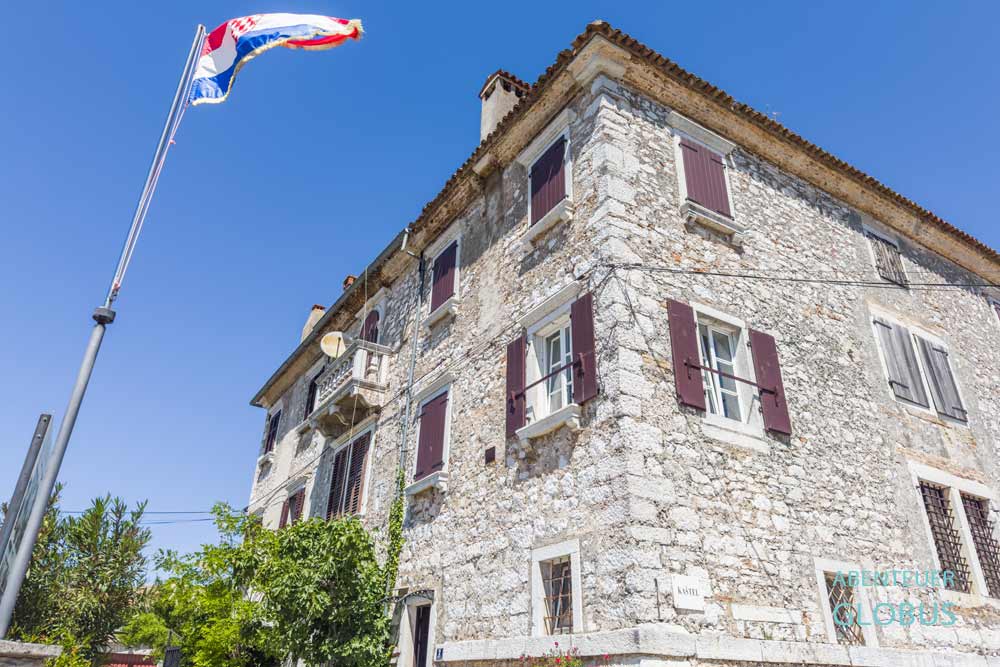 Kastell Borisi in Funtana auf der Halbinsel Istrien