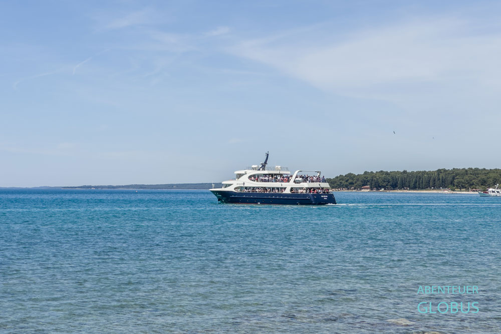 Fähre von Fažana in den Nationalpark Brijuni Inseln in Kroatien